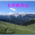七月的天山 ppt,七月天山的壮丽与神秘